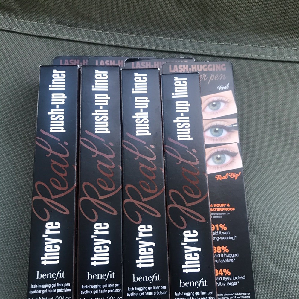 Eyeliner they’re real eyeliner benefit